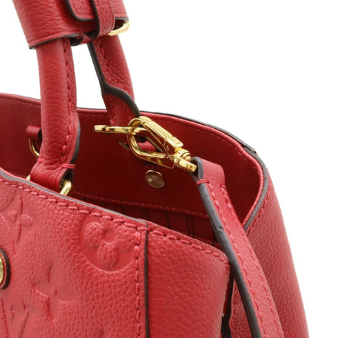 Montaigne Handbag Monogram Empreinte Leather MM