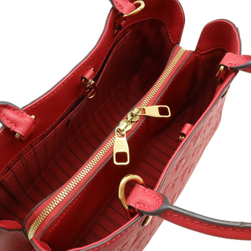 Montaigne Handbag Monogram Empreinte Leather MM