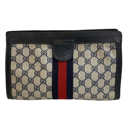 Ophidia Chain Shoulder Bag GG Coated Canvas Small