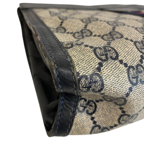 Ophidia Chain Shoulder Bag GG Coated Canvas Small