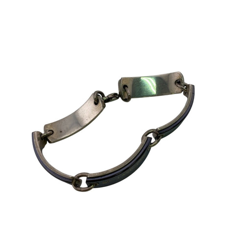 Charm Bracelet Sterling Silver and Titanium