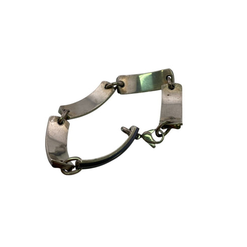 Charm Bracelet Sterling Silver and Titanium
