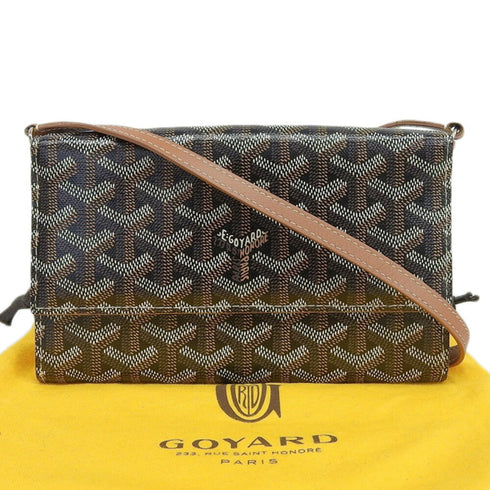 Varenne Continental Wallet with Strap Coated Canvas