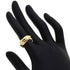 Vendome Louis Cartier Band Ring 18K Tricolor Gold