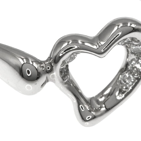 Open Heart Ring Platinum
