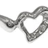 Open Heart Ring Platinum