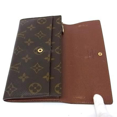 Sarah Wallet Monogram Canvas