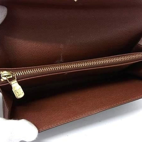 Sarah Wallet Monogram Canvas