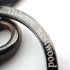 Orb Charm Leather and Metal Ring