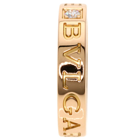 Band Ring 18K Rose Gold and Diamond