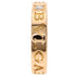 Band Ring 18K Rose Gold and Diamond