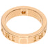 Band Ring 18K Rose Gold and Diamond