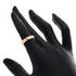 Band Ring 18K Rose Gold and Diamond