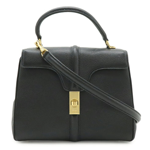 16 Top Handle Bag Grained Calfskin Small