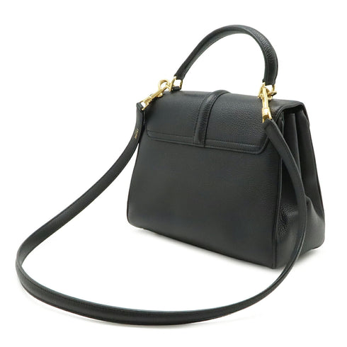 16 Top Handle Bag Grained Calfskin Small