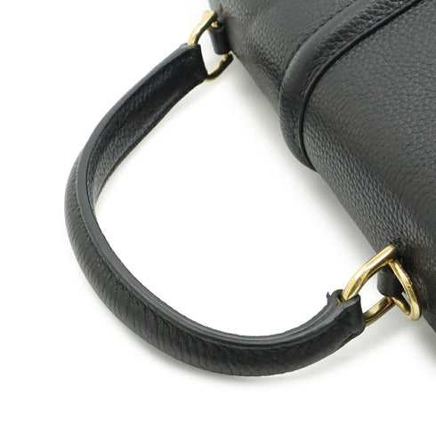 16 Top Handle Bag Grained Calfskin Small