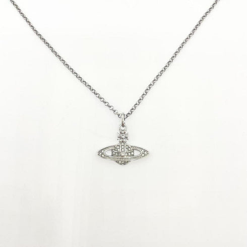 Mini Bar Lelief Pendant Necklace Silver
