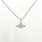 Mini Bar Lelief Pendant Necklace Silver