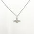 Mini Bar Lelief Pendant Necklace Silver