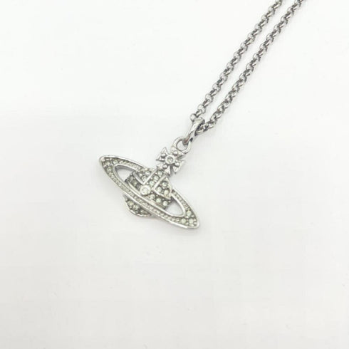 Mini Bar Lelief Pendant Necklace Silver