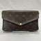 Felicie Pochette Monogram Canvas