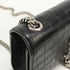 Classic Monogram Tassel Crossbody Bag Crocodile Embossed Leather Small