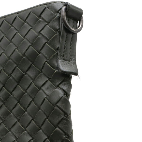 Flat Messenger Bag Intrecciato Nappa Medium