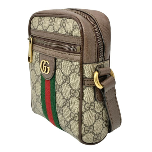 Ophidia Messenger Bag GG Coated Canvas Mini