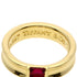 Stacking Ring 18K Yellow Gold with Ruby