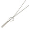 Pendant Necklace 18K White Gold