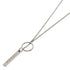 Pendant Necklace 18K White Gold