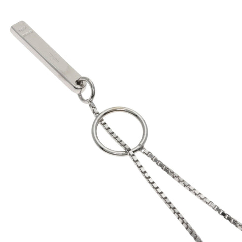 Pendant Necklace 18K White Gold