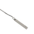 Pendant Necklace 18K White Gold