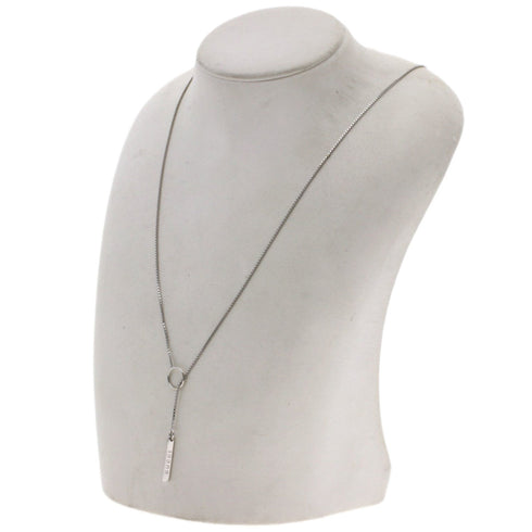 Pendant Necklace 18K White Gold