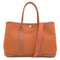 Garden Party Tote Toile and Leather 30