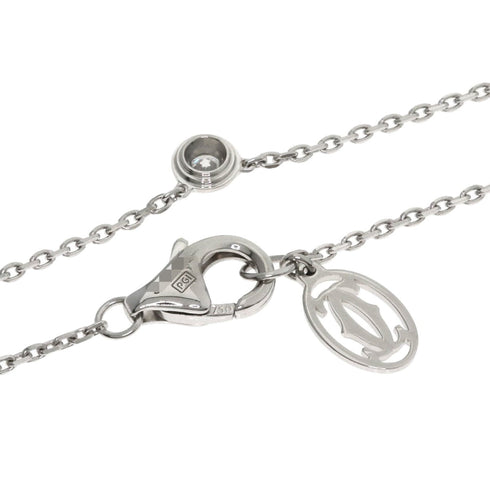 Pendant Necklace 18K White Gold with Diamond