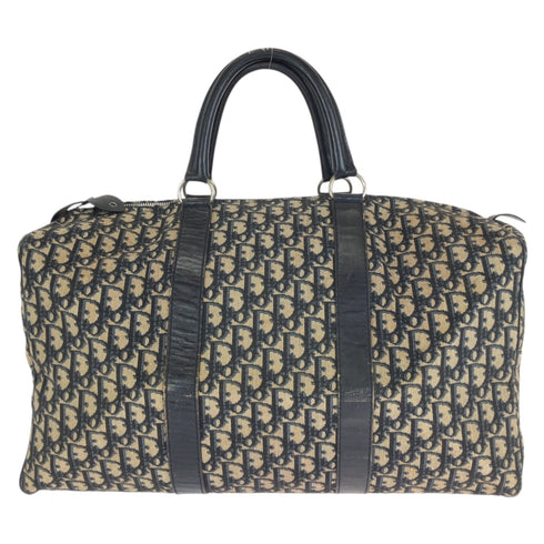 Vintage Trotter Boston Bag Diorissimo Canvas Large