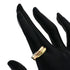 Vendome Louis Cartier Band Ring 18K Tricolor Gold