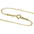 Open Heart Pendant Necklace 18K Yellow Gold 13.7mm