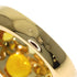 Sun Motif Ring 18K Yellow Gold with Diamond and Sapphire