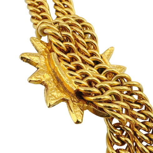 CC Logo Chain Necklace Metal