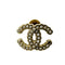 CC Logo Single Earring Gold-Tone Metal Gold-Tone Metal
