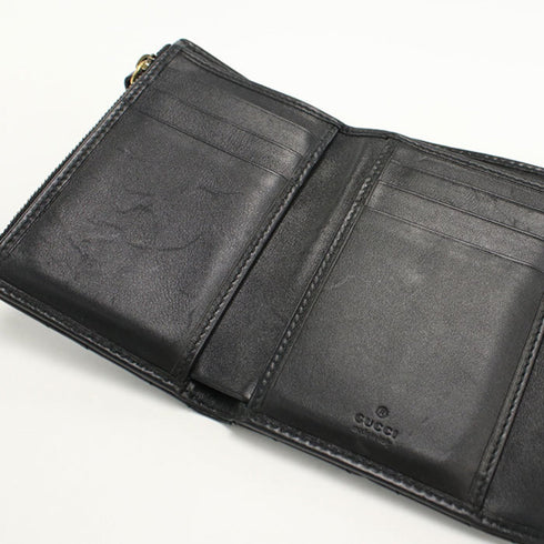 GG Marmont Trifold Wallet Matelasse Leather Compact