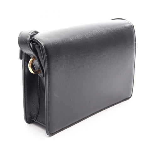 GG Ring Shoulder Bag Leather Small