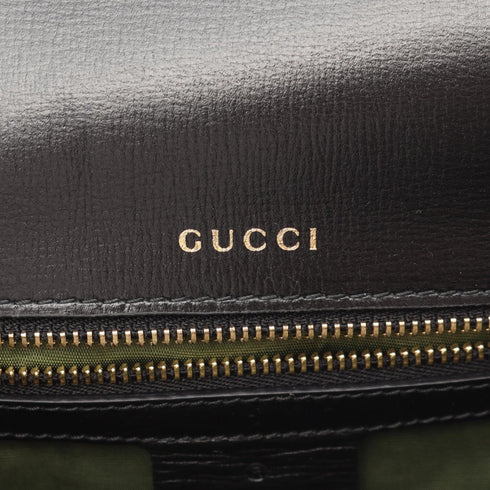 GG Ring Shoulder Bag Leather Small