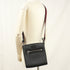 Web Strap Front Zip Messenger Bag GG Coated Canvas Small