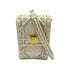 Diorama Vertical Clutch on Chain Studded Leather