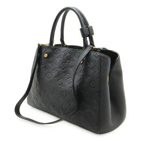 Montaigne Handbag Monogram Empreinte Leather MM