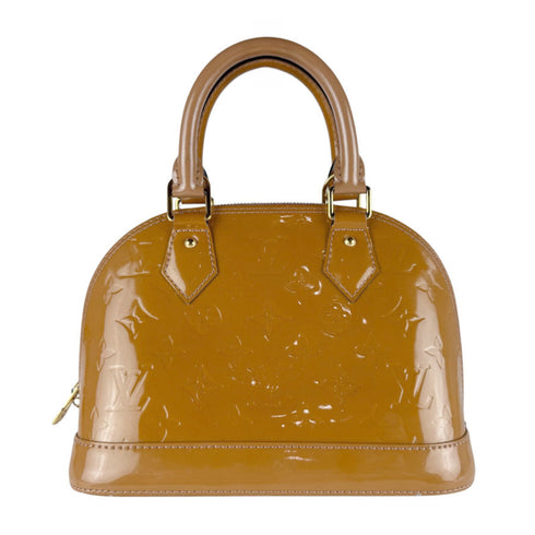 Alma Handbag Monogram Vernis BB