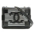 Boy Brick Flap Bag Striped Patent and Plexiglass Mini